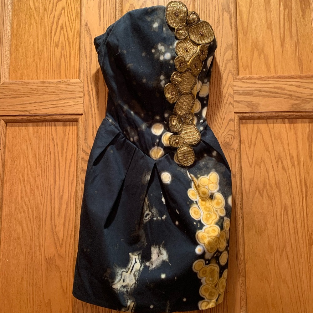 Graeme Black Couture Mini Dress